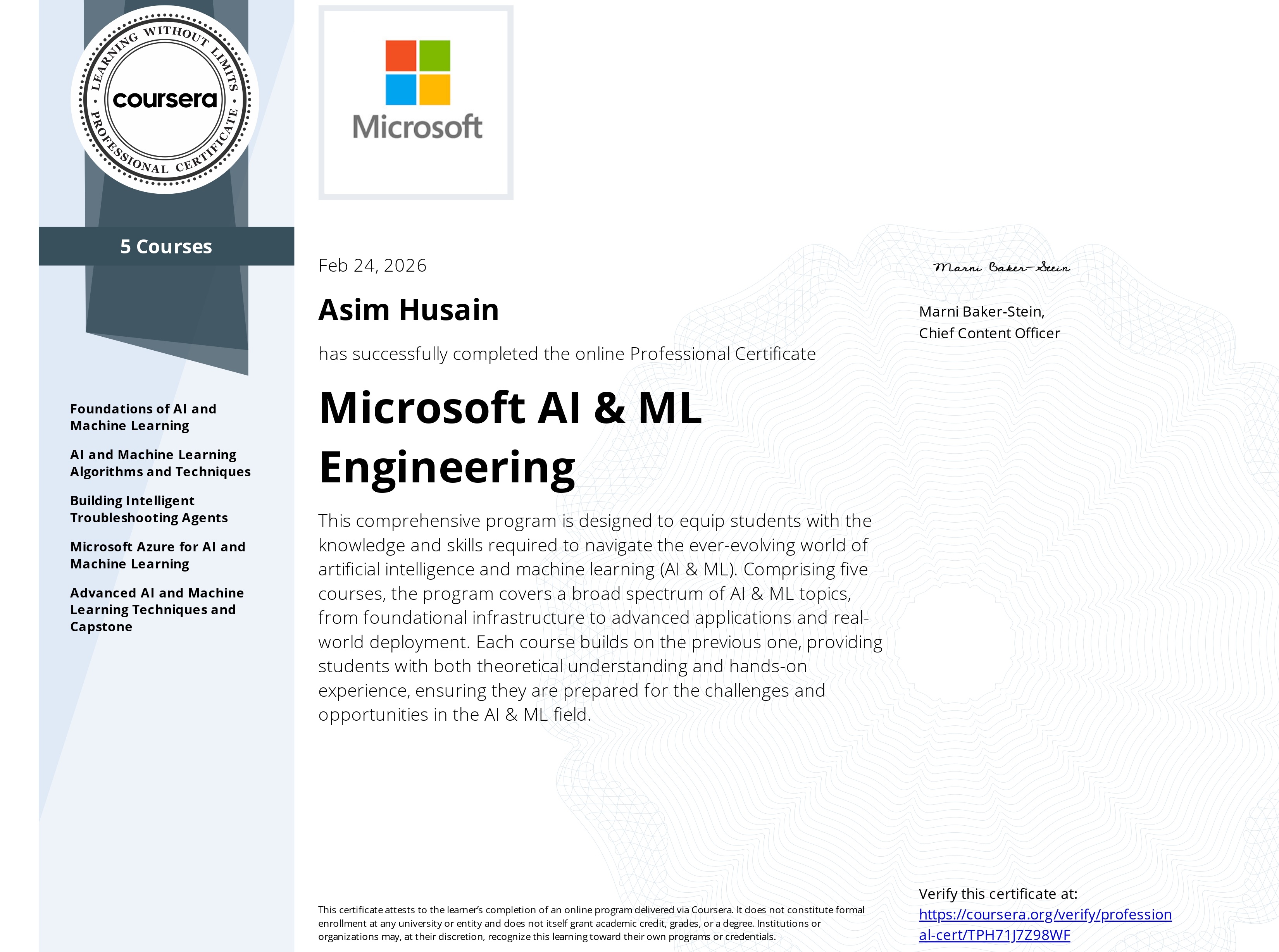 Certificate 1