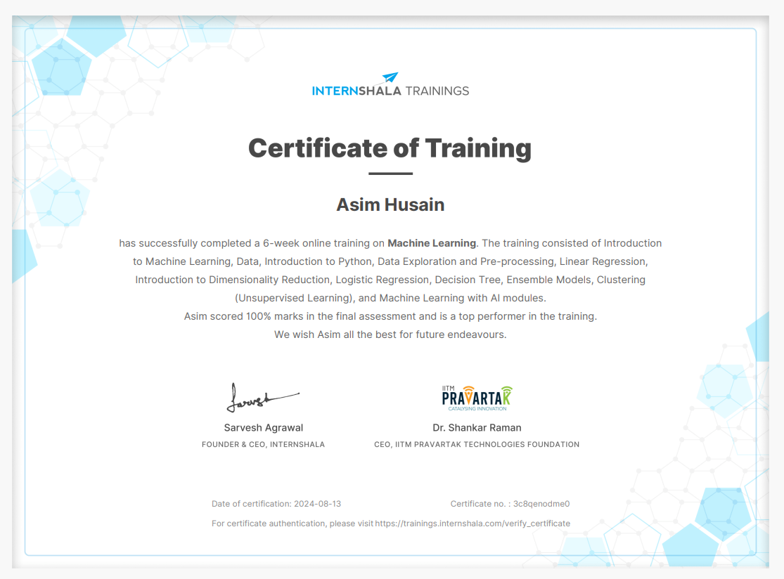 Certificate 5